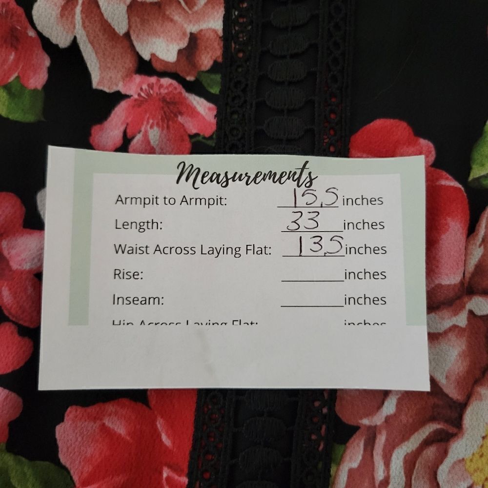 Disney Floral Sleeveless Fit & Flare Dress – Black Small - Picture 5 of 15